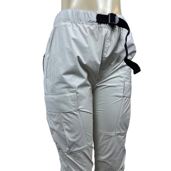 Pacsun Women's White Buckled Cargo Pants Sz M - Picture 5 of 12